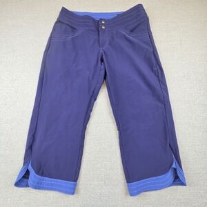 Kuhl Purple Capris Women's 8 Stretch Gorpcore Outdoors Hiking Athleisure